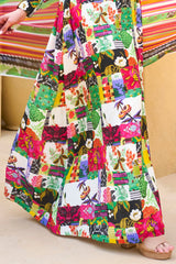 3 Piece Unstitched Printed Pure Bamboo Silk Suit with Printed Chiffon Dupatta BS-52004