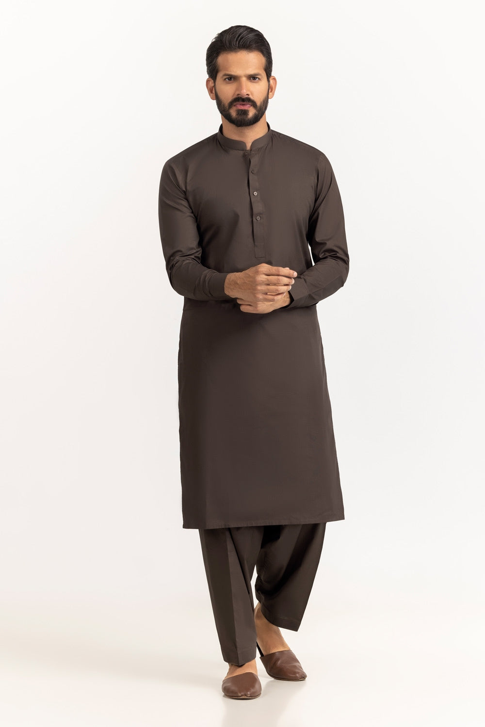 Gul Capri Latha Unstitched Fabric Cotton-LF