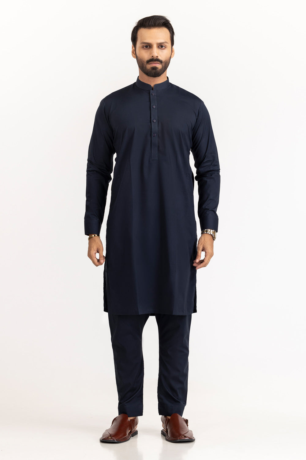Gul Capri Latha Unstitched Fabric Cotton-LF
