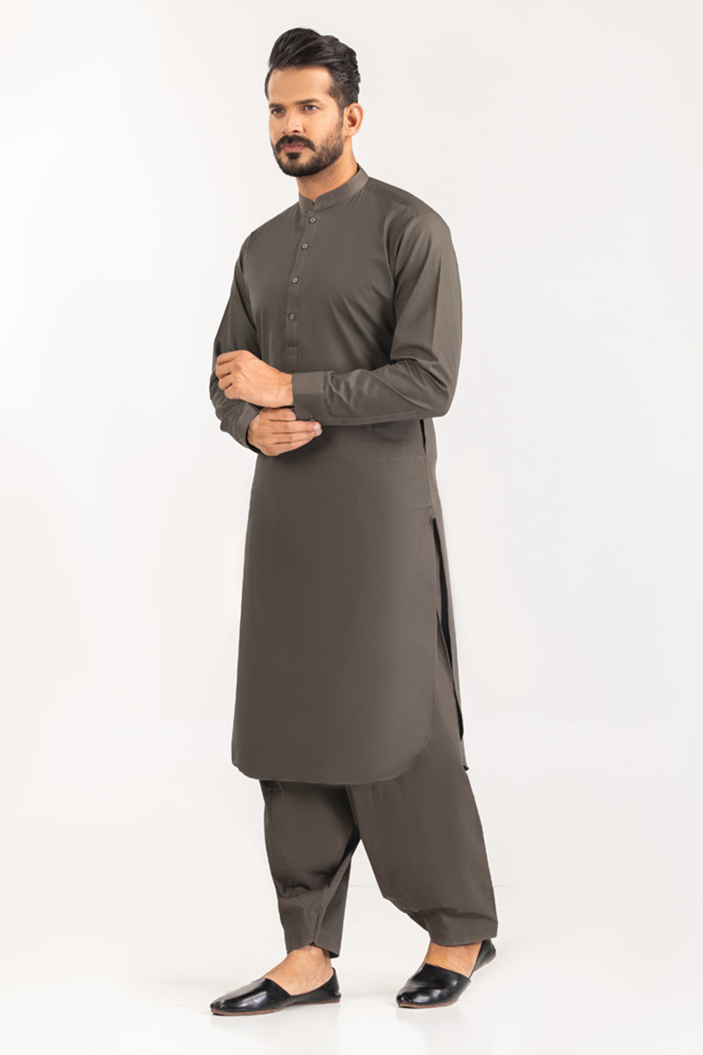 Gul Capri Latha Unstitched Fabric Cotton-LF