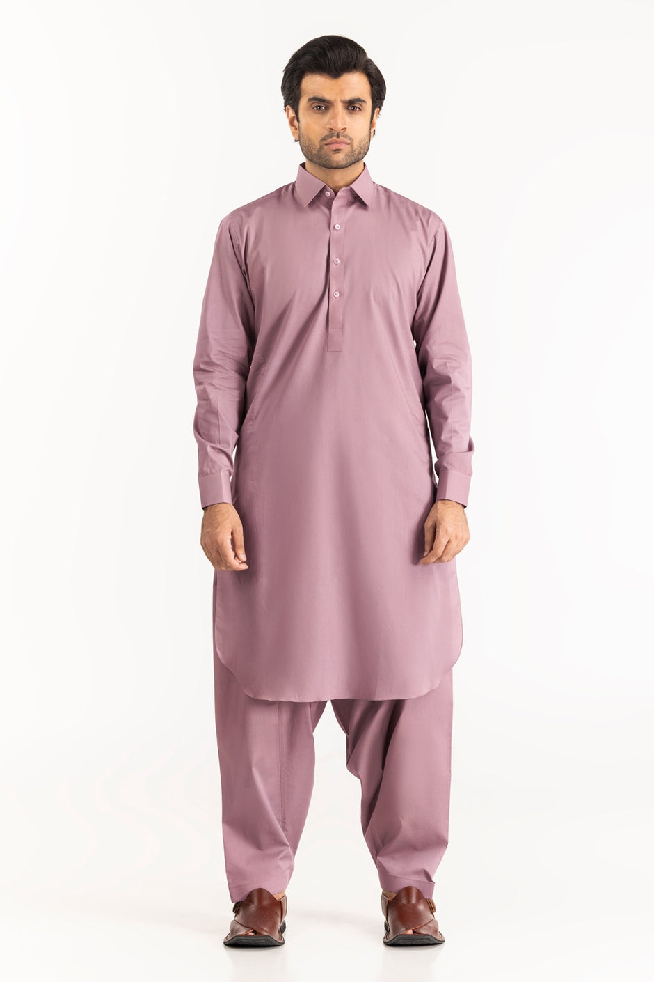 Gul Capri Latha Unstitched Fabric Cotton-LF