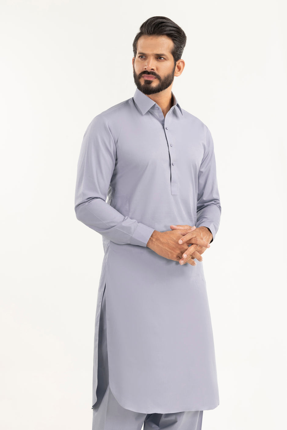 Gul Capri Latha Unstitched Fabric Cotton-LF