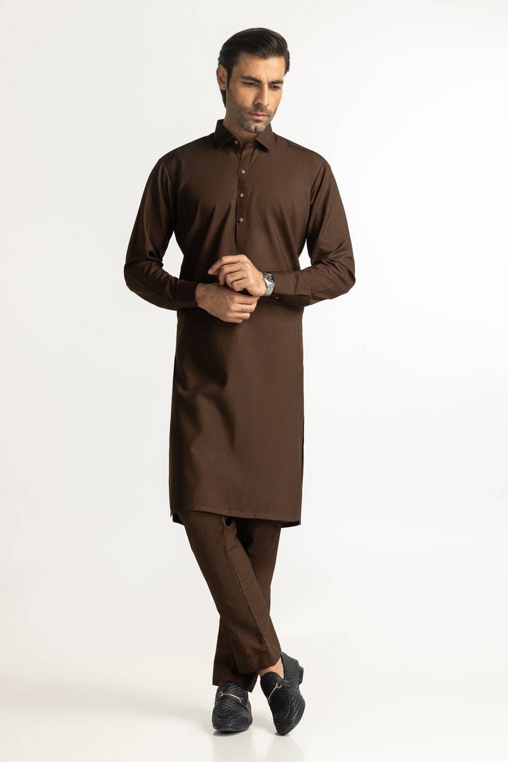 Gul 900 Lomani Unstitched Fabric Blended-LF