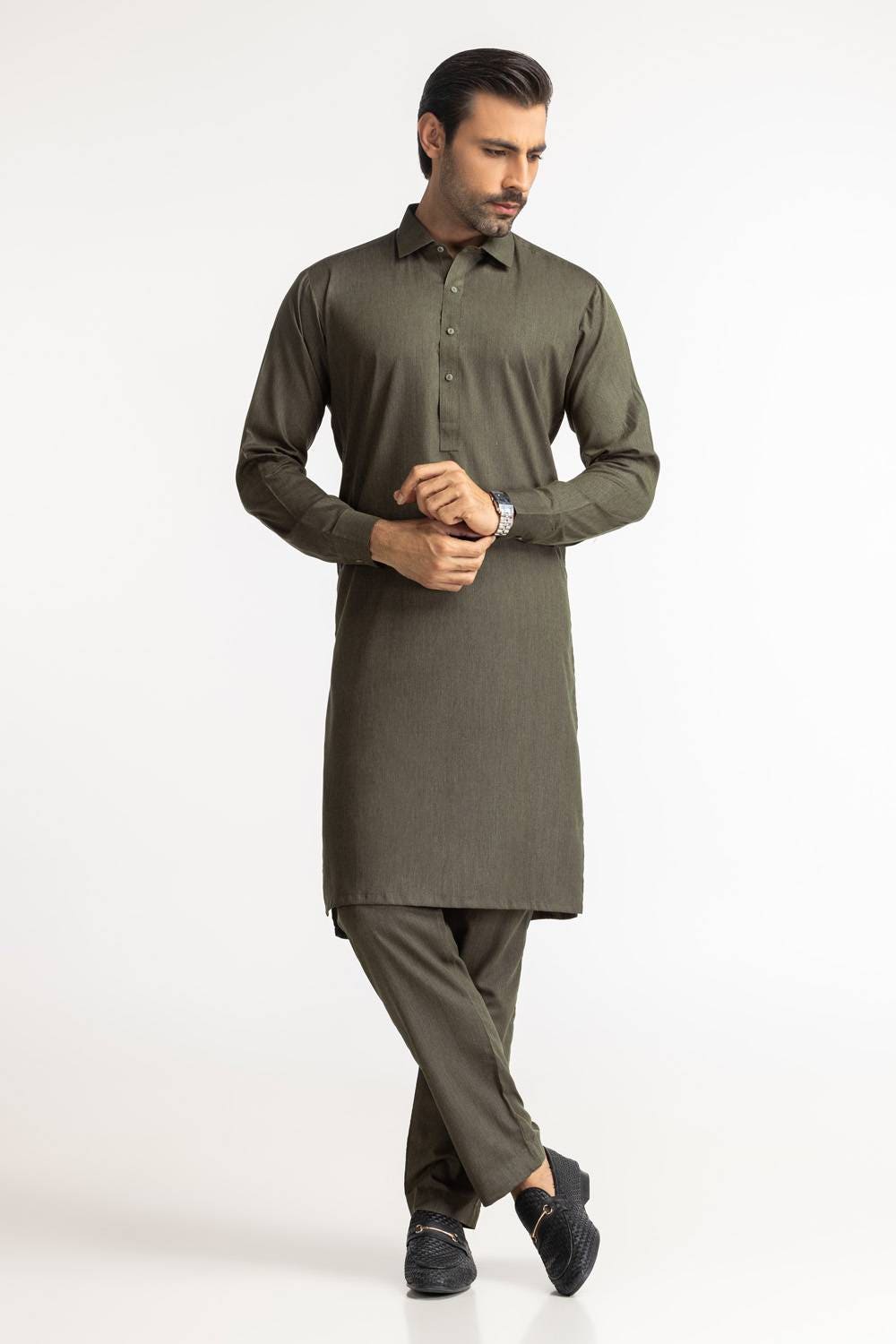 Gul 900 Vega Unstitched Fabric Blended-LF