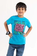 Toddler Boy Haw Ocean Printed Knit Top TBKT-2210062
