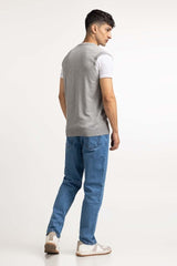 Heather Grey Fashion Sweater MN-SWT-WS23-181B