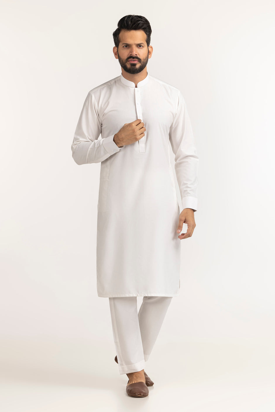 HiTex Twill Plus Unstitched Fabric Cotton