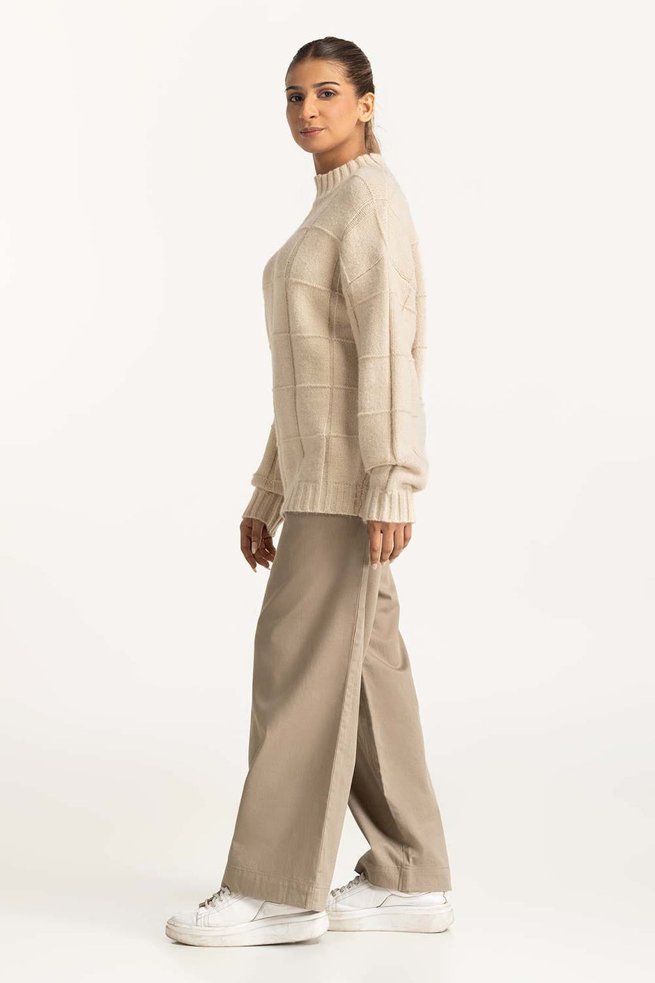 High Neck Sweater WM-SWT-WS24-074