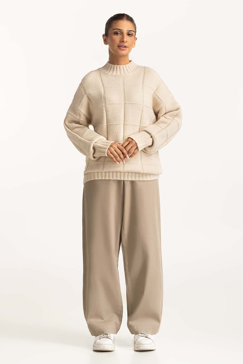 High Neck Sweater WM-SWT-WS24-074
