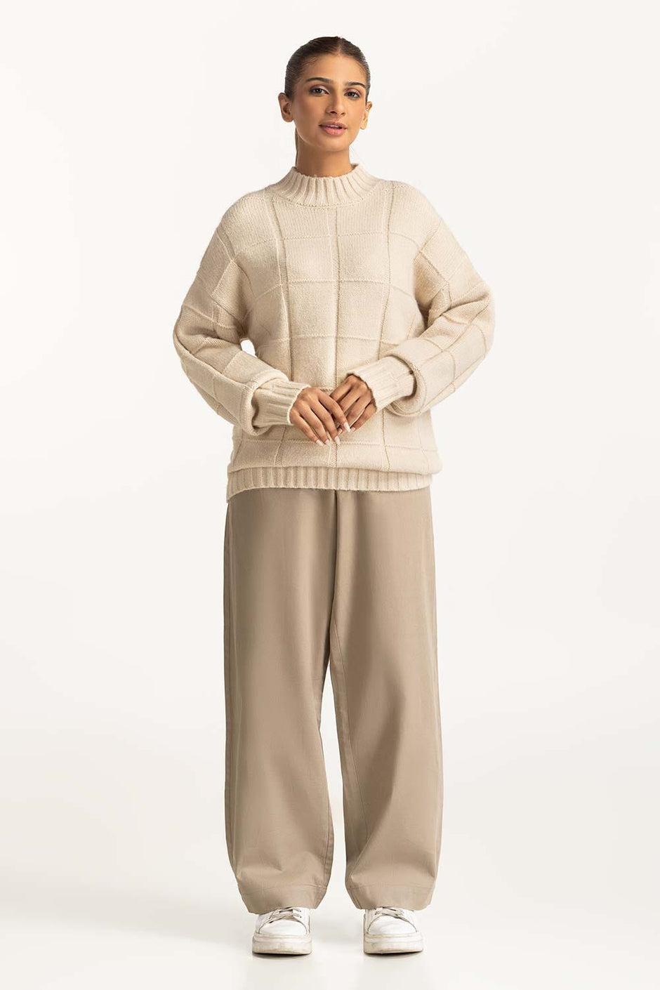 High Neck Sweater WM-SWT-WS24-074