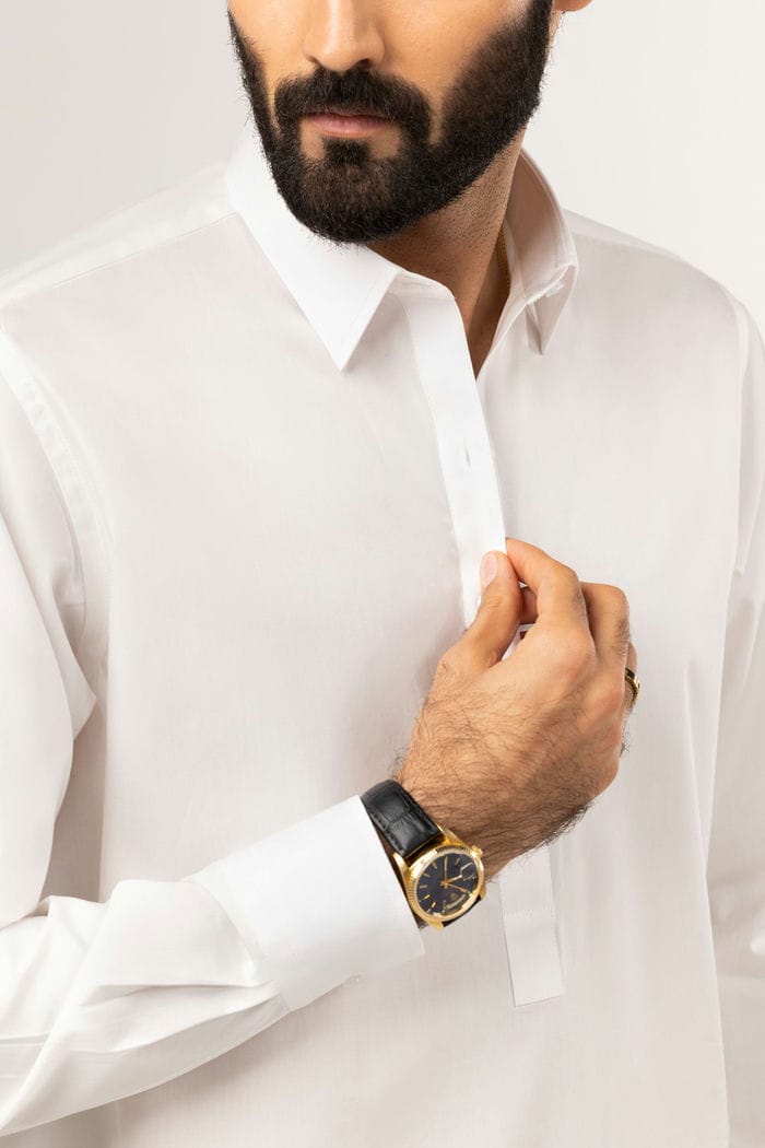 White Unstitched Fabric With Gift Box X-Series - Exceptional Collection Artisan