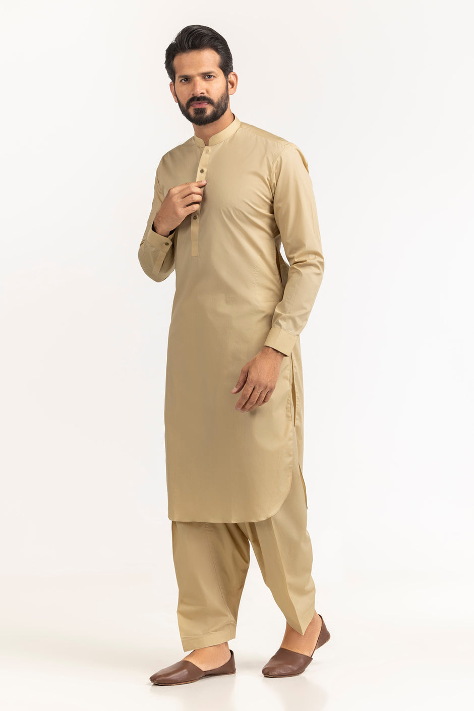 Horizon Latha Unstitched Fabric Cotton-LF