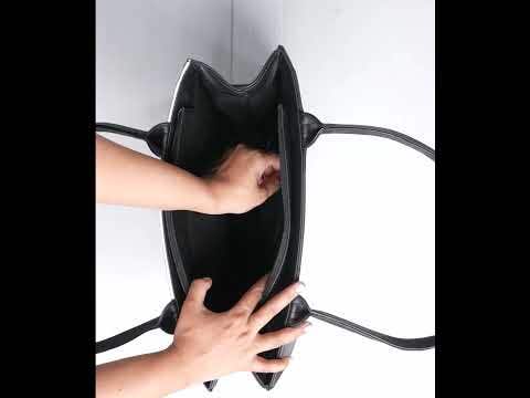 Black White Tote Bag IBS-TTB25-005