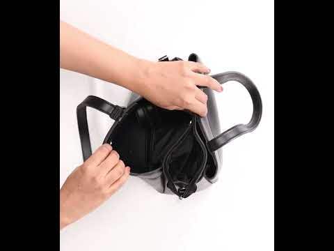 Black Shoulder Bag IBS-SHB25-009