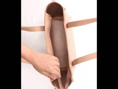 Dark Beige Tote Bag