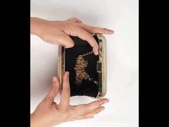 Golden Beige Clutch IBS-CLT25-001