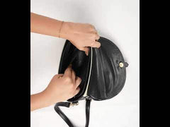 Black Shoulder Bag IBS-SHB25-023