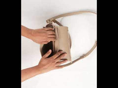 Beige Cross Body Bag IBS-CBB25-004