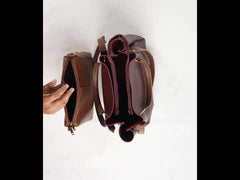 Maroon Bucket Bag IWW-BKB24-020