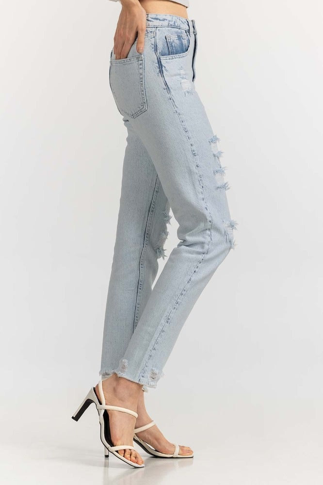 Ice Blue Basic Jeans WM-JNS-WS23-005