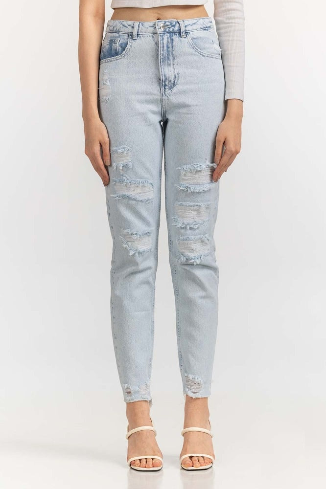 Ice Blue Basic Jeans WM-JNS-WS23-005