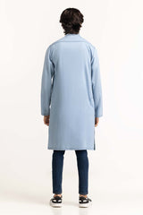 Ice Blue Denim Kurta KR-STY23-015