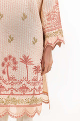 Luxury Pret Yarn Dyed Embroidered Kurti  ILP-22-180 1 Piece