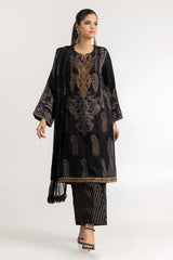Luxury Pret Embroidered 3 Piece Suit ILP-22-193