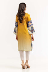 Luxury Pret Digital Printed Indian Tuser Embelished Shirt ILP-23-189