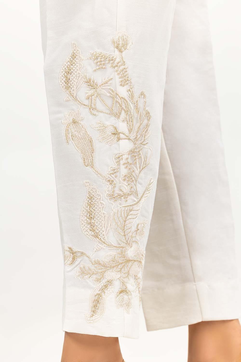 Luxury Pret Raw Silk Trousers ILP-TR-22-10