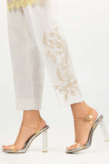 Luxury Pret Raw Silk Trousers ILP-TR-22-10