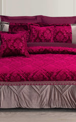 Imperial Embossed Velvet Comforter Set
