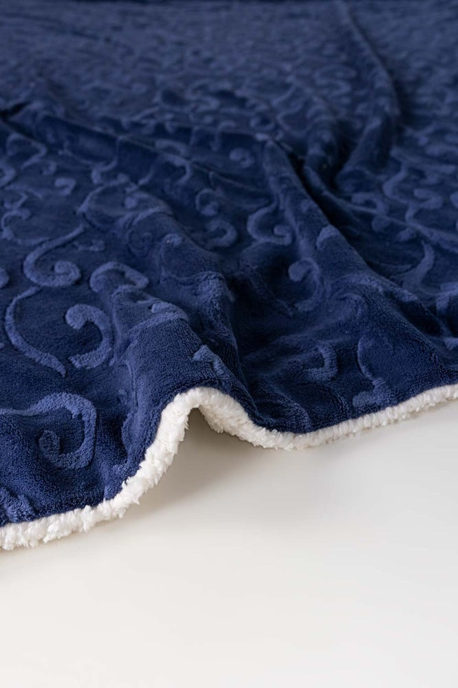 AW23-Indigo Double Ply Fleece