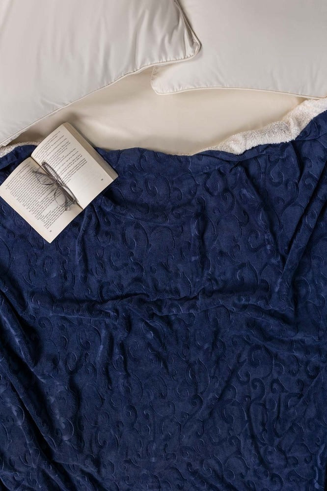 AW23-Indigo Double Ply Fleece