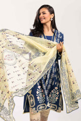 2 Piece Suit Cambric Shirt Organza Dupatta IPS-21-113