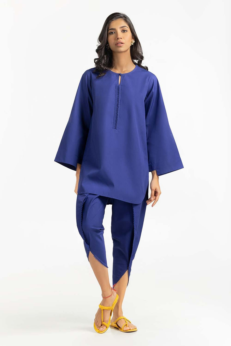 Cotton Shirt With Trousers