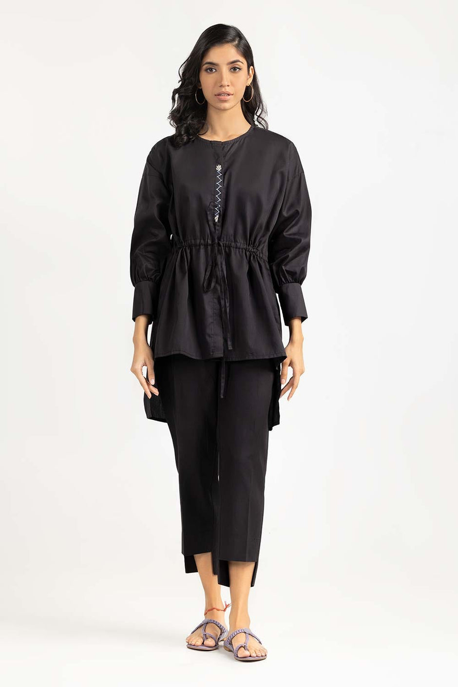 Cotton Shirt With Trousers