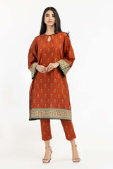 2 Piece Digital Printed Cambric Kurti With Trouser IPS-22-157 A