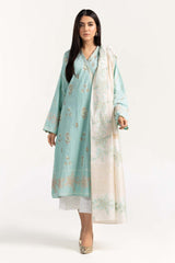 Screen Printed Cambric Shirt With Matching Dupatta IPS-22-15 2 Piece