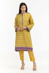 2 Piece Matching Separates Suit Digital Printed Cambric Shirt Trousers IPS-22-160 A