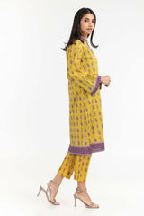 2 Piece Matching Separates Suit Digital Printed Cambric Shirt Trousers IPS-22-160 A