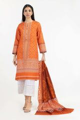 2 Piece Digital Printed Cambric Kurta Dupatta Suit IPS-22-197