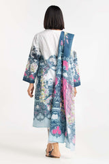 2 Piece Suit Cambric Shirt Dupatta IPS-22-208