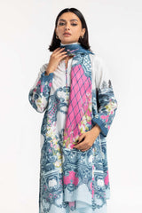 2 Piece Suit Cambric Shirt Dupatta IPS-22-208