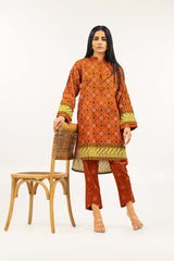 2 Piece Suit Digital Printed Cambric Shirt Trousers IPS-22-98 DP