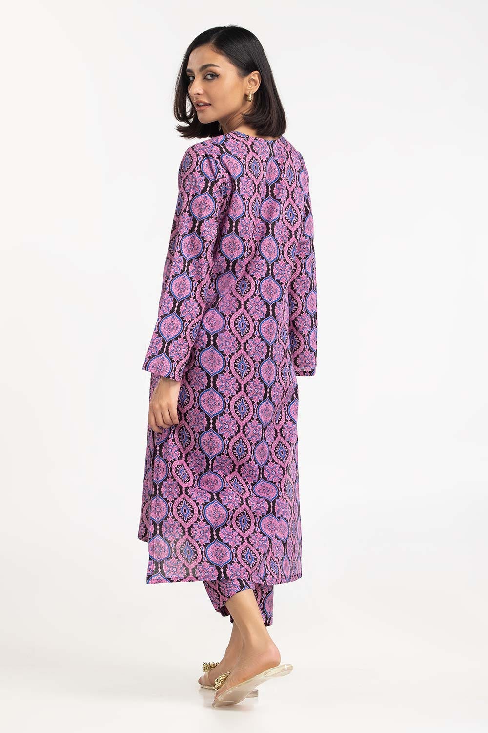 2 Piece Digital Printed Cambric Shirt with Shalwar IPS-23-101