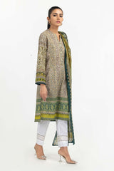 2 Piece Printed Cambric Shirt With Dupatta IPS-23-10