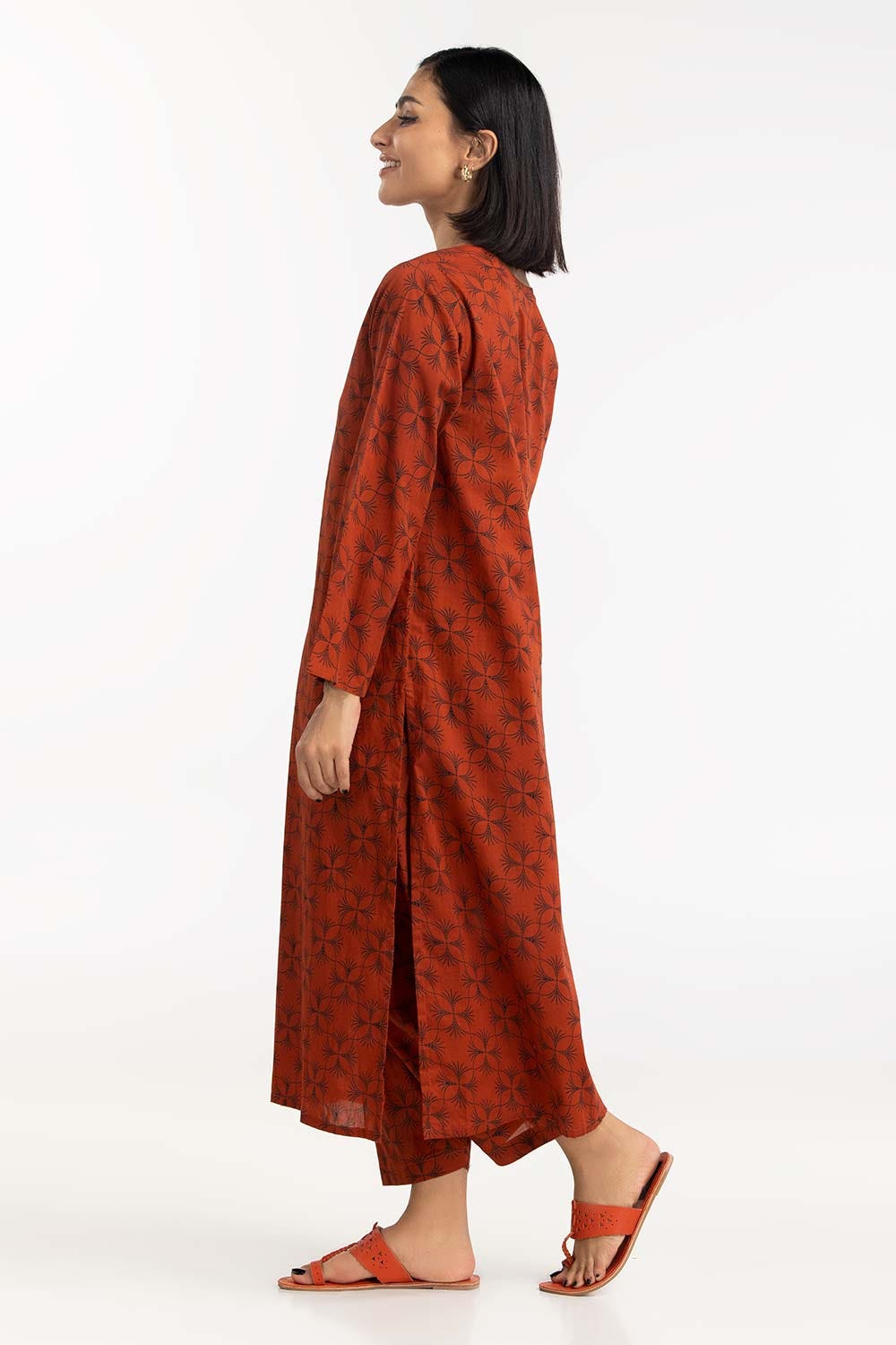 2 Piece Digital Printed Cambric shirt With Trouser IPS-23-111