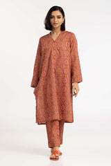 2 Piece Print Cambric Shirt With Trouser IPS-23-112