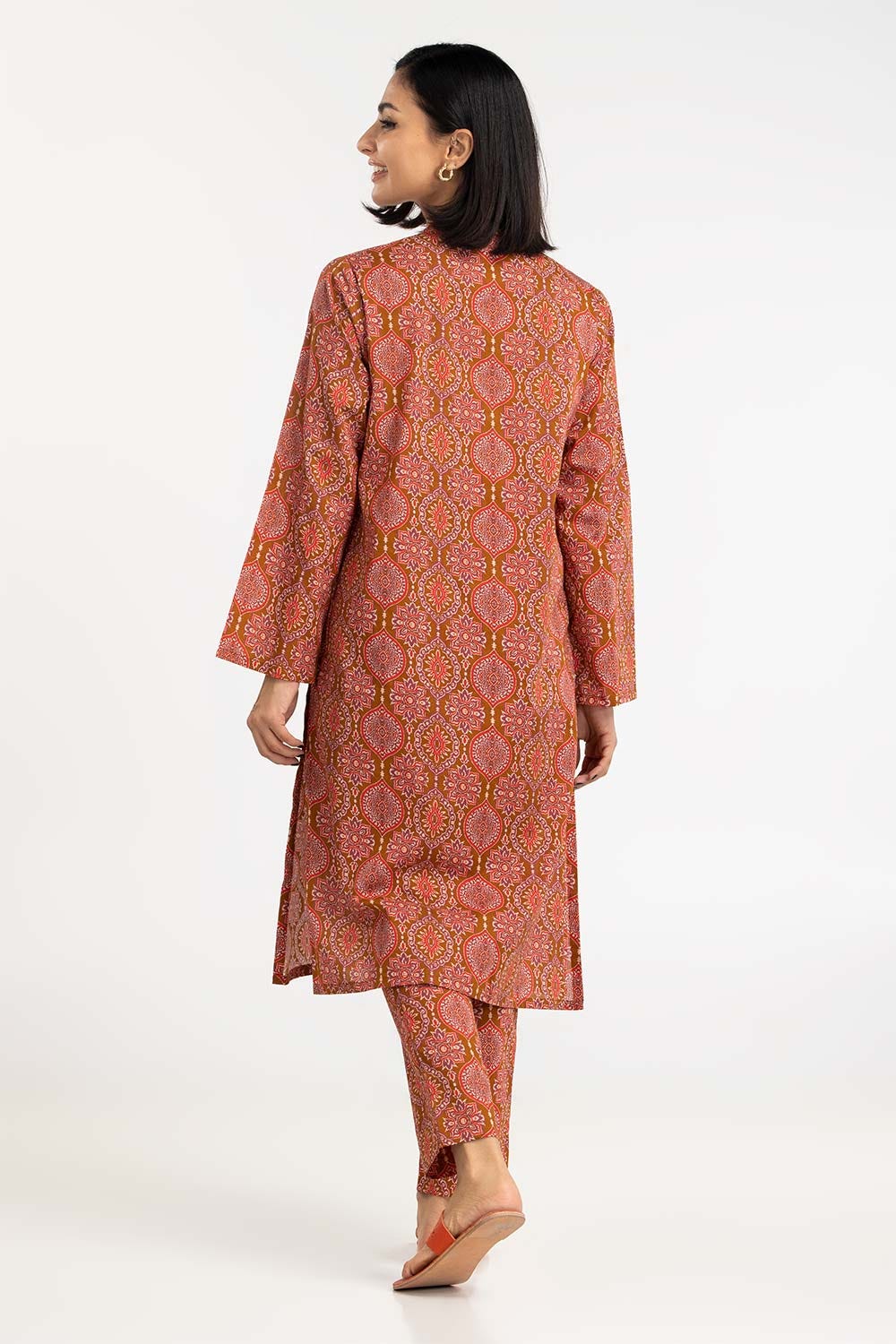 2 Piece Print Cambric Shirt With Trouser IPS-23-112